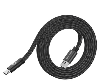 Kabel Mobile Origin Magnetic Flat Patented Original Cable USB-A to USB-C 1m blac